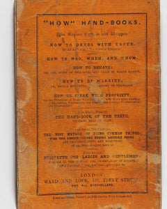 Best Method of Doing Common Things: being four hundred valuable original Household Recipes and Practical Hints and Directions. Third Edition. London.  Ward and  Lock, 158, Fleet Street.