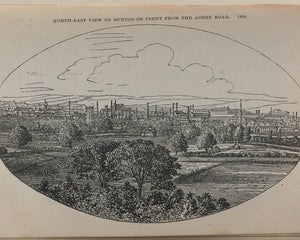 William Molyneux. Burton-on-Trent, its history, its waters and its breweries. Published by Trubner & Co, London and Whitehurst, Burton-on-Trent, [1869].