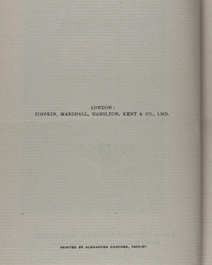 GLENIFFER AND GLEN ROSA Brown, William 1912. GLENIFFER AND GLEN ROSA. Publisher: Alexander Gardner, Paisley, Scotland. Date: 1912. Author: Brown, William.