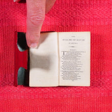 Load image into Gallery viewer, Psalms of David in Metre, According to the Version Approved by the Church of Scotland, and appointed to be used in Worship. &gt;&gt;MINIATURE RUBY WALLET BOUND SCOTTISH PSALMS&lt;&lt; Publication Date: 1828 CONDITION: VERY GOOD
