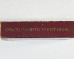 Oswald Wirth Tarot Deck. First edition, published by U.S. Games Systems, 1976. First edition.