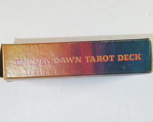 GOLDEN DAWN TAROT DECK. Robert Wang.  U.S. Game Systems. 1978.