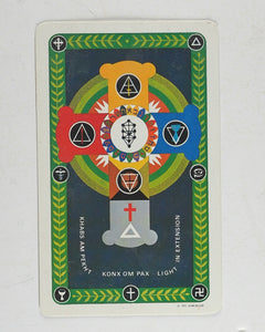 GOLDEN DAWN TAROT DECK. Robert Wang.  U.S. Game Systems. 1978.