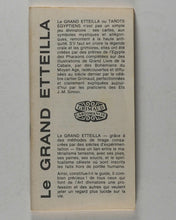 Load image into Gallery viewer, Grand Etteilla Egyptian Gypsies Tarot. J.-M. Simon. Paris. 1977. Cartomancie Grimaud, G104.
