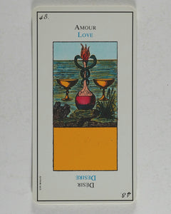 Grand Etteilla Egyptian Gypsies Tarot. J.-M. Simon. Paris. 1977. Cartomancie Grimaud, G104.