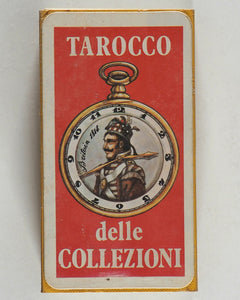 Tarocco delle Collezioni [Puppet Tarot] Cards Deck. Limited Edition. Osvaldo Menegazzi. Edizioni Il Meneghello, Milano, Italy. 1979.