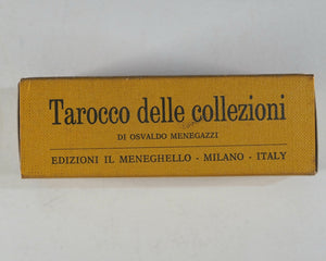 Tarocco delle Collezioni [Puppet Tarot] Cards Deck. Limited Edition. Osvaldo Menegazzi. Edizioni Il Meneghello, Milano, Italy. 1979.