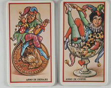 Load image into Gallery viewer, Tarocco delle Collezioni [Puppet Tarot] Cards Deck. Limited Edition. Osvaldo Menegazzi. Edizioni Il Meneghello, Milano, Italy. 1979.
