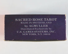 Load image into Gallery viewer, Sacred Rose Tarot Deck. Johanna Gargiulio-Sherma. U.S. Games Systems Inc. 1982.
