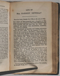 Female biography : containing memoirs of Mrs. A. Judson, Mrs. S. Huntington, Mrs. H. Newell, Miss A.J. Linnard. Religious Tract Society, London, [1856?]