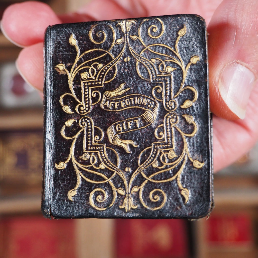 Affection's Gift.A love-offering in poetry and prose. >>GEM OF A MINIATURE BOOK<< Publication Date: 1848 CONDITION: VERY GOOD