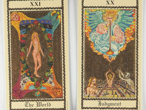 Medieval Scapini Tarot. Luigi Scapini. U.S. Games Systems Inc. SM78. Printed in Switzerland by A.G. Muller. 1985. ISBN 0880790318.