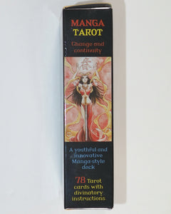 Manga Tarot. Riccardo Minetti. Artwork by Anna Lazzarinin. Lo Scarabeo, Torino. 2006. ISBN 9788883955273.