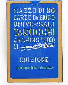 Mazzo Di 80 Carte Da Gioco Universali Tarocchi. Archin Studio. Guido Bolzani. Edizione Europrint, Italy.  Circa 1977.