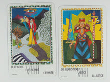 Load image into Gallery viewer, Neuzeit-Tarot (New Age Tarot). Walter Wegmüller. A.G.Müler. Switzerland. 1982.
