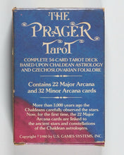 Load image into Gallery viewer, Prager Tarot. Stuart R. Kaplan. A.G. Müller &amp; Cie. Switzerland. U.S. Games Systems, Inc. 38 East 32nd Street, New York City 10016. 1980
