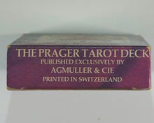 Load image into Gallery viewer, Prager Tarot. Stuart R. Kaplan. A.G. Müller &amp; Cie. Switzerland. U.S. Games Systems, Inc. 38 East 32nd Street, New York City 10016. 1980
