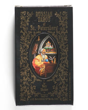 Load image into Gallery viewer, Russian Tarot of St. Petersburg Deck. Yury Shakov. U.S. Games Systems Inc. 1992. ISBN 0880795832.
