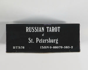 Russian Tarot of St. Petersburg Deck. Yury Shakov. U.S. Games Systems Inc. 1992. ISBN 0880795832.