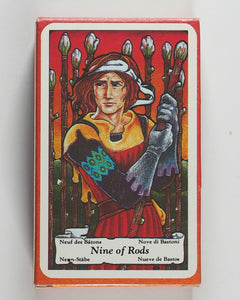 Hanson-Roberts Tarot Deck. Illustrated by Mary Hanson-Roberts. U.S. Games Systems Inc. 1985. ISBN 0880790792