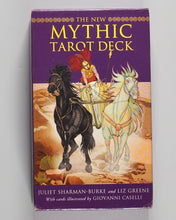 Load image into Gallery viewer, New Mythic Tarot Deck. Juliet Sharman-Burke and Liz Greene. Eddison Sadd Editions. Rider Books. 2009. 9781846041785
