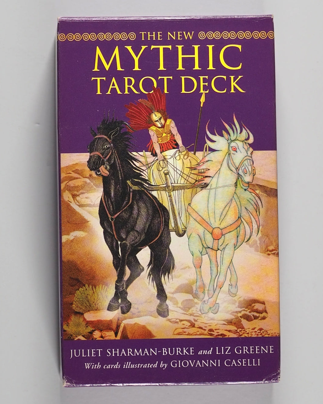 New Mythic Tarot Deck. Juliet Sharman-Burke and Liz Greene. Eddison Sadd Editions. Rider Books. 2009. 9781846041785