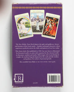 New Mythic Tarot Deck. Juliet Sharman-Burke and Liz Greene. Eddison Sadd Editions. Rider Books. 2009. 9781846041785