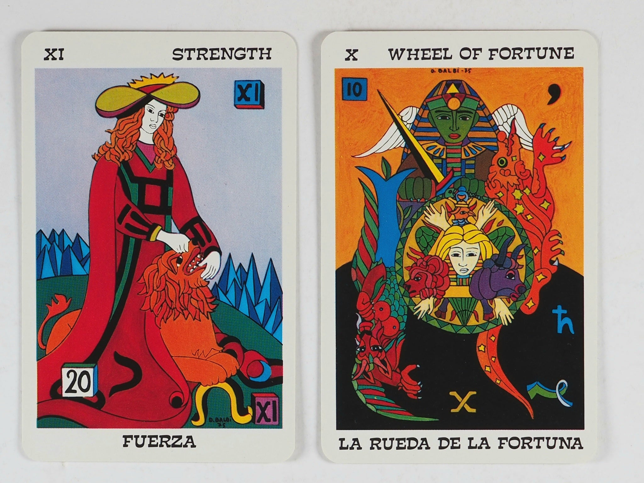 Tarot Balbi deck. Domenico Balbi. Heraclio Fournier, Vitoria, Spain. 1 –  Camden Lock Books