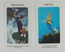 Load image into Gallery viewer, Shakespearian Tarot. Dolores Ashcroft-Nowicki. Illustrations by Paul Hardy. Diamond Books for Caxton Editions. London. 1993. ISBN 0261669737
