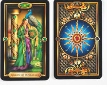 Load image into Gallery viewer, Gilded Tarot. Ciro Marchetti. and Barbara Moore. Llewellyn. U.S.A. 2004. ISBN 0738705209
