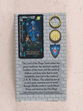 Load image into Gallery viewer, Lord of the Rings Tarot Deck &amp; Card Game. Tarot by Terry Donaldson, artwork by Peter Pracownik, and rules by Mike Fitzgerald. U.S. Games Systems. U.S.A. 1997. ISBN 9780722535233
