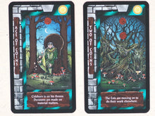 Load image into Gallery viewer, Lord of the Rings Tarot Deck &amp; Card Game. Tarot by Terry Donaldson, artwork by Peter Pracownik, and rules by Mike Fitzgerald. U.S. Games Systems. U.S.A. 1997. ISBN 9780722535233
