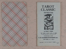 Load image into Gallery viewer, Tarot Classic Deck. Stuart R. Kaplan. A.G. Muller, Switzerland. U.S. Games Systems. U.S.A. Waddingtons, London. 1974.
