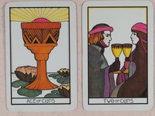 Load image into Gallery viewer, Aquarian Tarot. David Mario Palladini, artist. Morgan Press. 1975.
