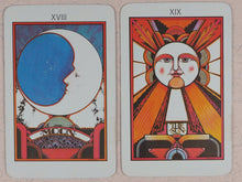 Load image into Gallery viewer, Aquarian Tarot. David Mario Palladini, artist. Morgan Press. 1975.
