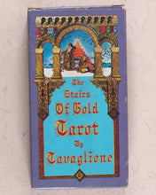 Load image into Gallery viewer, Stairs of Gold Tarot. Tavaglione. Giorgio M.S. Tavaglione. U.S. Games Systems Inc. U.S.A. 1979. ISBN 0913866903
