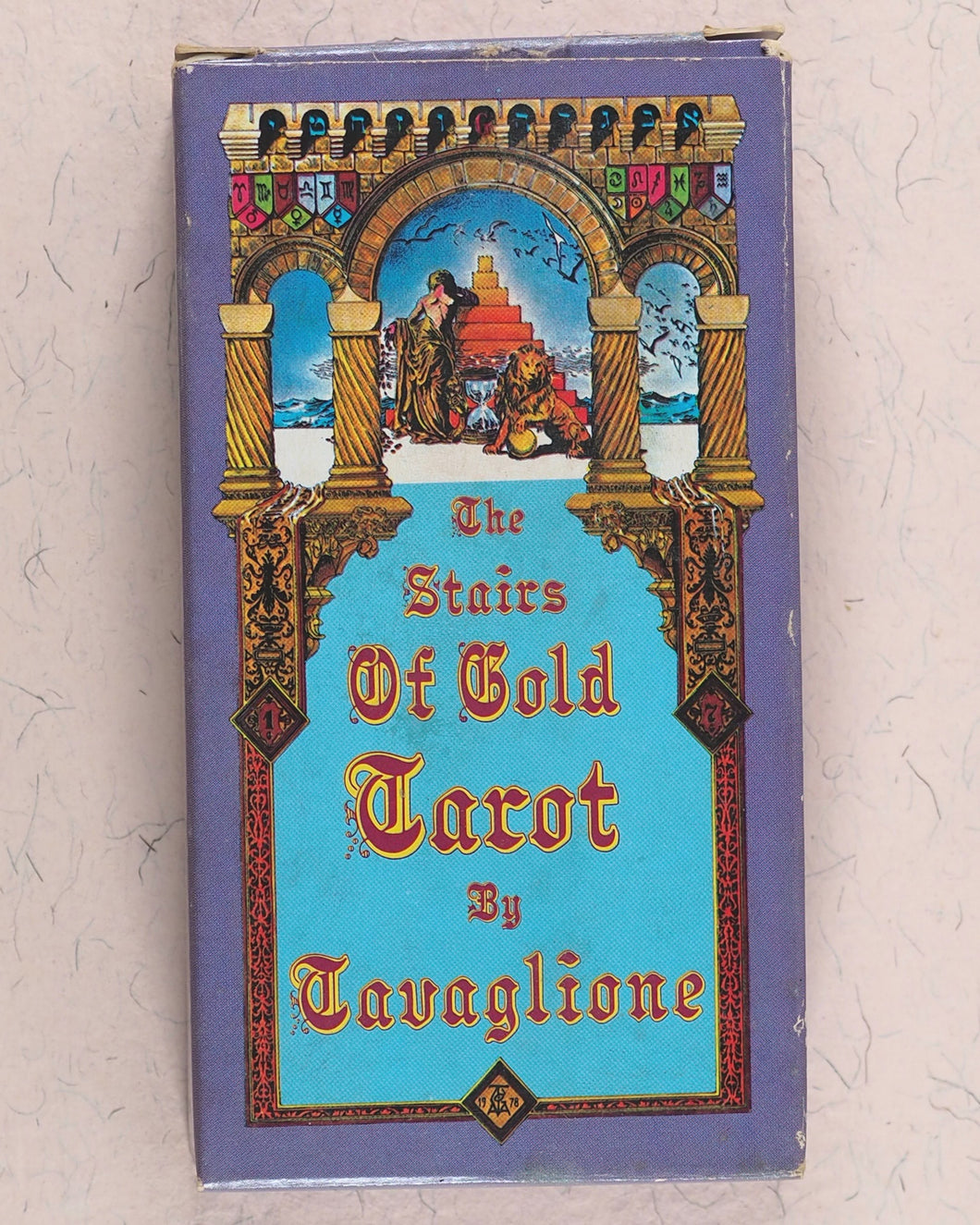 Stairs of Gold Tarot. Tavaglione. Giorgio M.S. Tavaglione. U.S. Games Systems Inc. U.S.A. 1979. ISBN 0913866903