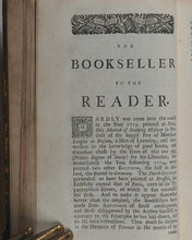 Load image into Gallery viewer, New Method of Studying History. &gt;&gt;FIRST EDITION&lt;&lt; 2 volumes. Richard Rawlinson. London: printed for W. Burton. 1728.
