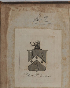 New Method of Studying History. >>FIRST EDITION<< 2 volumes. Richard Rawlinson. London: printed for W. Burton. 1728.