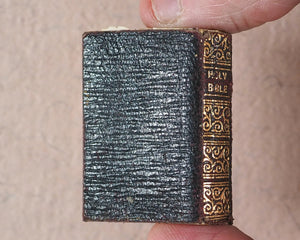 Holy Bible Containing The Old And New Testaments: Translated Out Of The Original Tongues. >>MINIATURE BRYCE BIBLE<< David Bryce & Son. Glasgow. 1901.