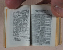 Load image into Gallery viewer, Holy Bible Containing The Old And New Testaments: Translated Out Of The Original Tongues. &gt;&gt;MINIATURE BRYCE BIBLE&lt;&lt; David Bryce &amp; Son. Glasgow. 1901.
