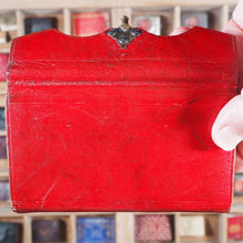 Load image into Gallery viewer, 1790 GEORGIAN ALMANACK -PROVENANCE NATHANIEL JARMAN- IN CONTEMPORARY RED LEATHER CASED POCKETBOOK.
