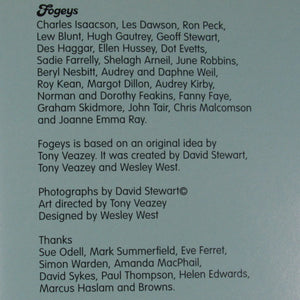 Fogeys STEWART, David & VEAZEY, Tony ISBN 10: 0953373045 / ISBN 13: 9780953373048 Published by David Stewart and Browns, London, 2001 Condition: near fine Hardcover