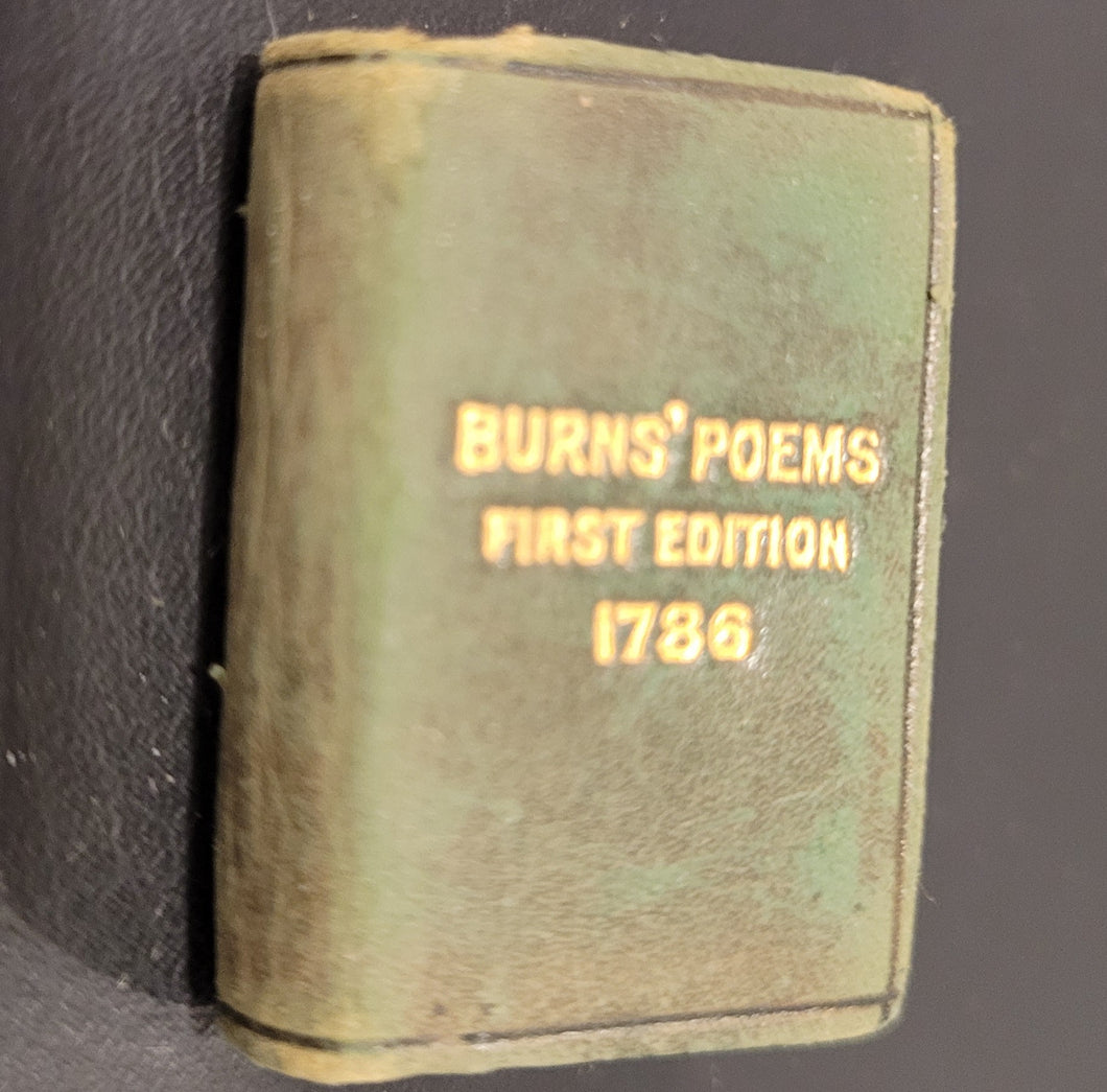Robert Burns. Poems Chiefly in the Scottish Dialect c1899