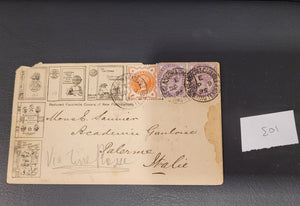 Envelope. With 'Reduced Facsimile Covers of New (Bryce) Publications, circa 1895