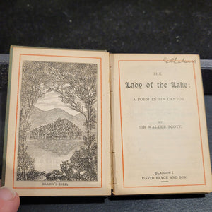 Walter Scott. Lady of the Lake, Published by David Bryce & Co,