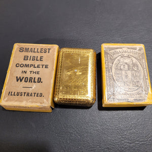 Smallest Bible Complete in the World - Illustrated     c1901