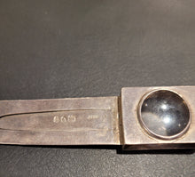 Load image into Gallery viewer, English Dictionary c1900. Silver bookmark.

