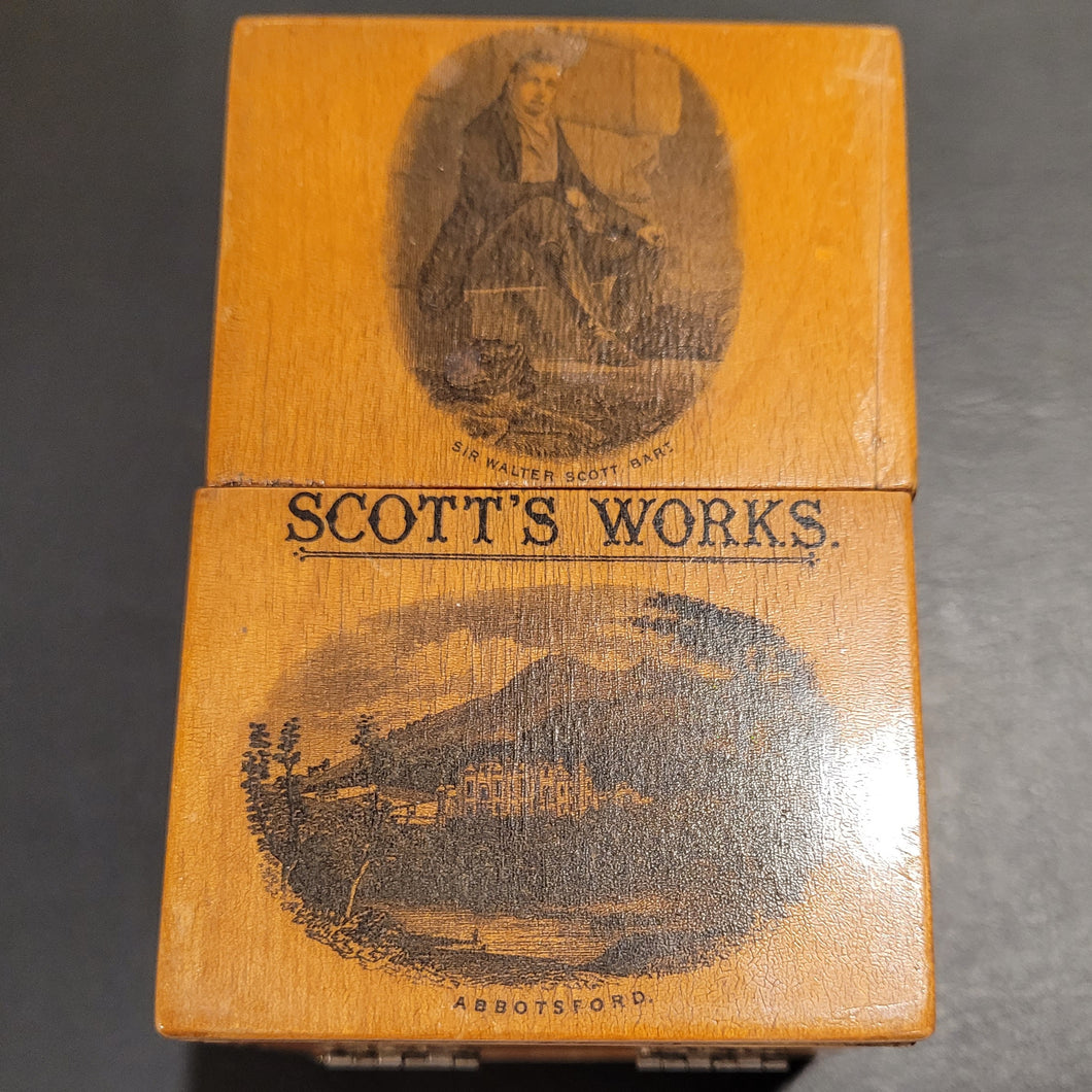 Walter Scott. Works in Four Volumes. c 1890