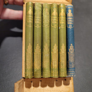 Robert Burns Poetical Works in Six Volumes c 1890